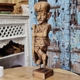 Indian Handcrafted Wooden Home Decor Showpiece 139